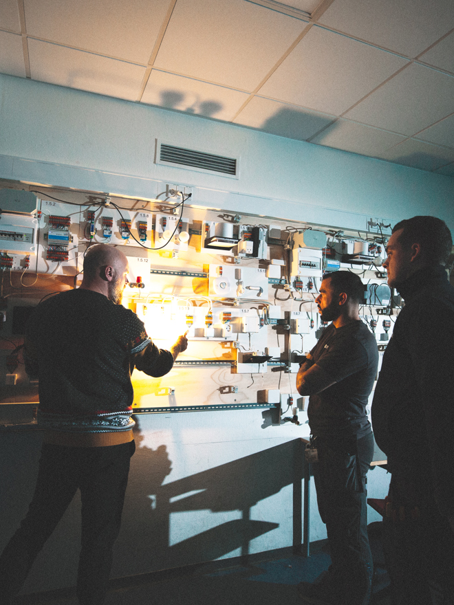 Elektriker undervisning