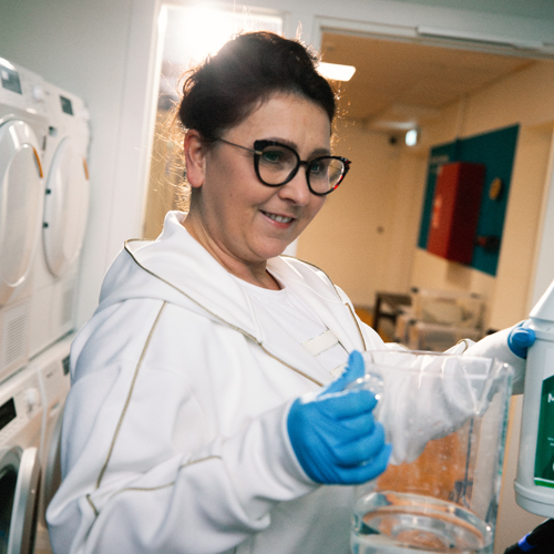 Rengøringstekniker elev