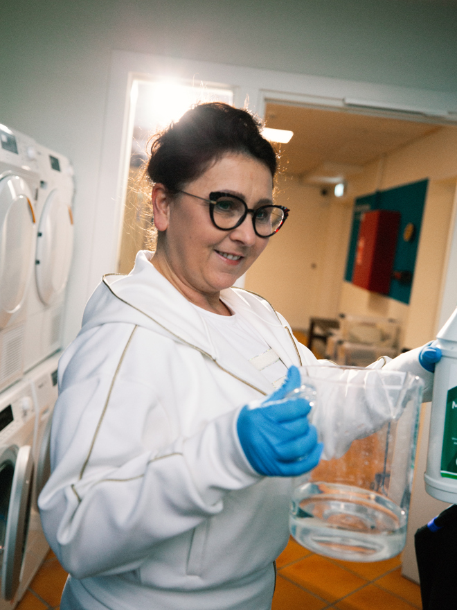 Rengøringstekniker elev