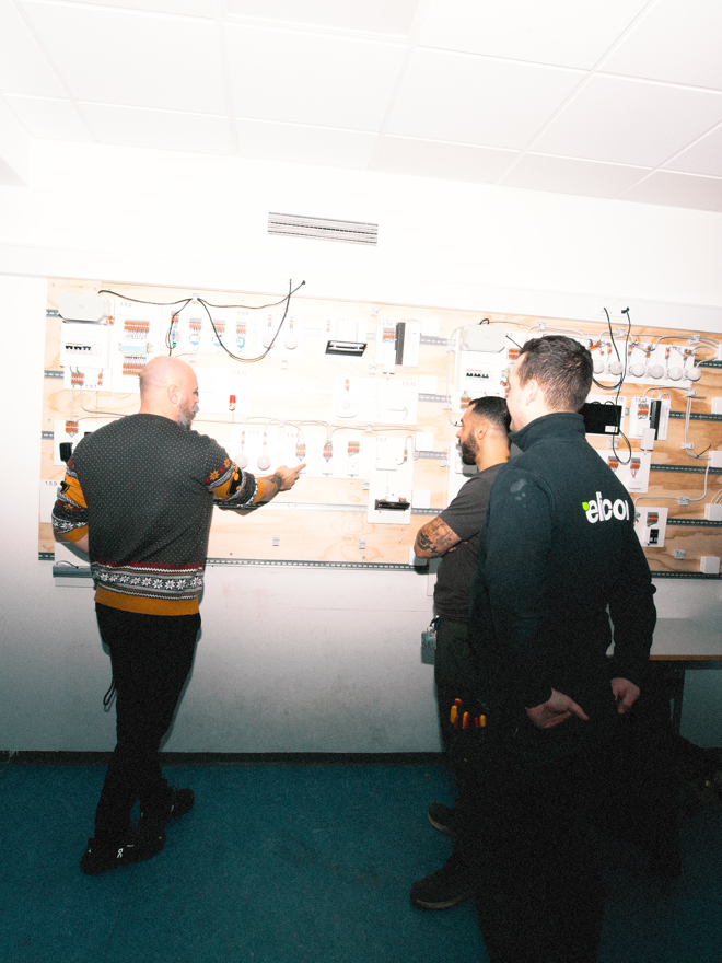 Elektriker undervisning